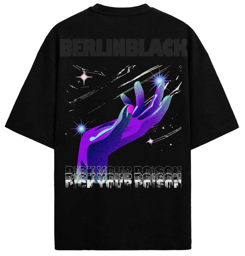 Berlin Black’s “Pick Your Poison” T-shirt