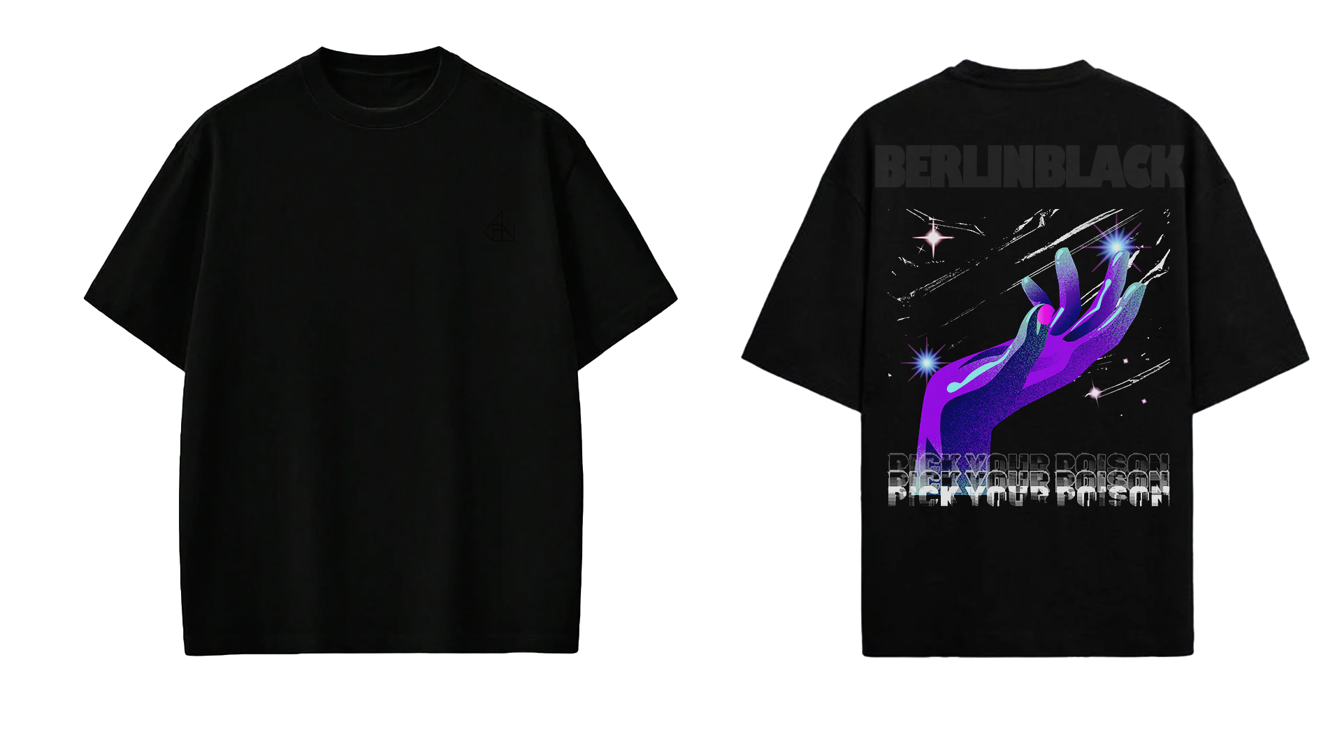 Berlin Black’s “Pick Your Poison” T-shirt