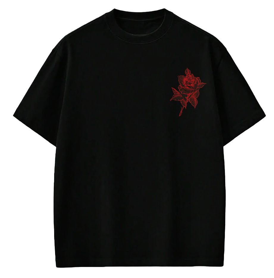 Berlin Black Rose T-Shirt